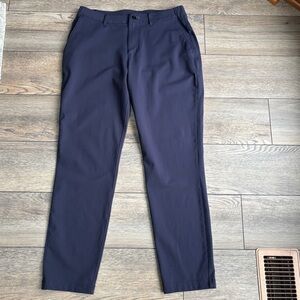 Public Rec Gamechanger 5 Pocket Pants Stretch Navy Blue Sz 34 X 32